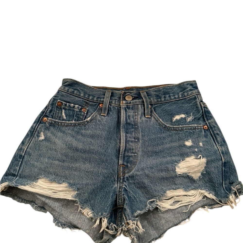 Levi’s 501 Jean Shorts Size 24 Non Smoking